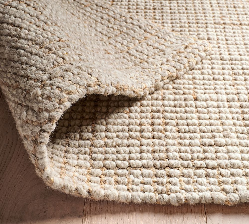 Chunky Wool/Jute Rug Pottery Barn Australia
